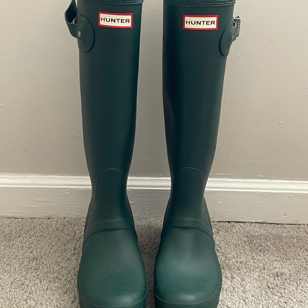 Hunter Dark Green Original Boots